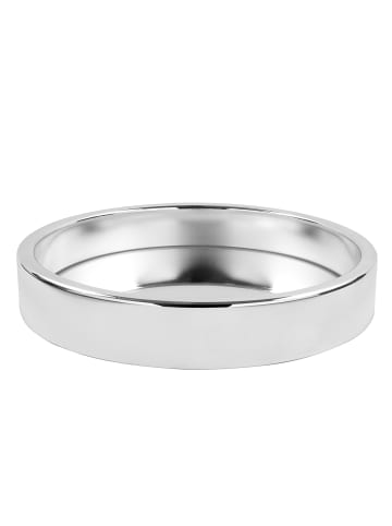 Fink Tablett m. Spiegeleinsatz Empire silberfarben - (H) 5,5 cm