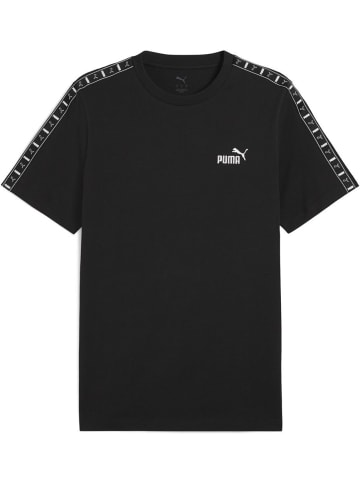 Puma T-Shirt "ESS TAPE Tee" in Schwarz