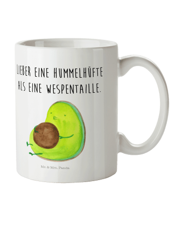 Mr. & Mrs. Panda Pott Avocado Pfeifen mit Spruch in Weiß