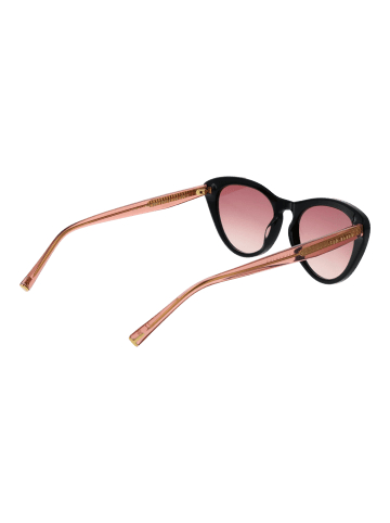 Ted Baker Damen Sonnenbrillen Katzenauge Schwarz