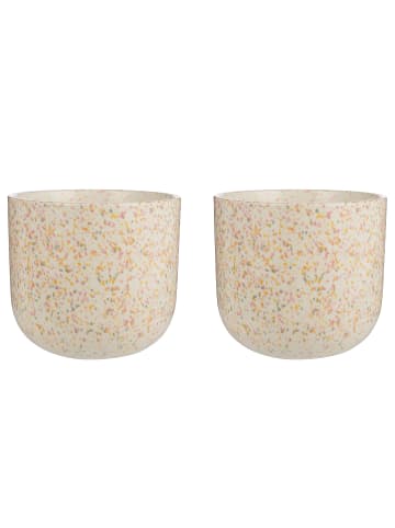 Butlers Blumenübertopf SPOT 2er-Set in Beige