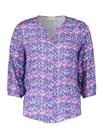 CARTOON Casual-Bluse mit Muster in Light Blue/Pink