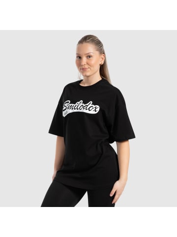 SMILODOX Unisex T-Shirt Macey in Schwarz