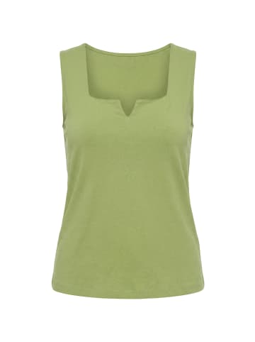 Ulla Popken Strick-Top in grasgrün