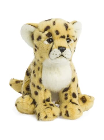 WWF Plüschtier - Gepard (sitzend, 23cm) in braun