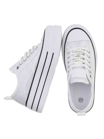 Ital-Design Freizeitschuh in Weiß