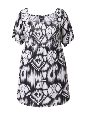 Ulla Popken Blusentop in schwarz