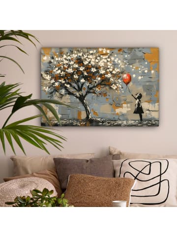 MuchoWow Leinwand Bilder Blütenkunst