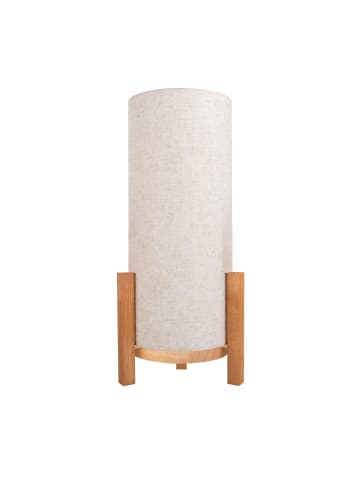 näve LED Tischleuchte "MADITA" in natur - (L)48 cm x (B)22 cm x (H)48 cm - EEK E