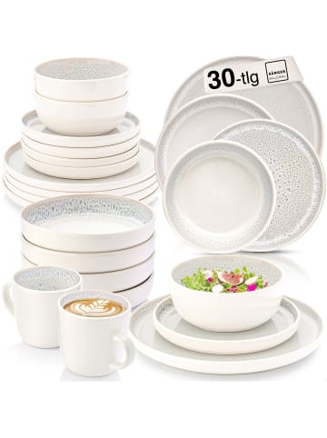 Sänger Kombiservice Kreta - 30 teilig aus Steingut