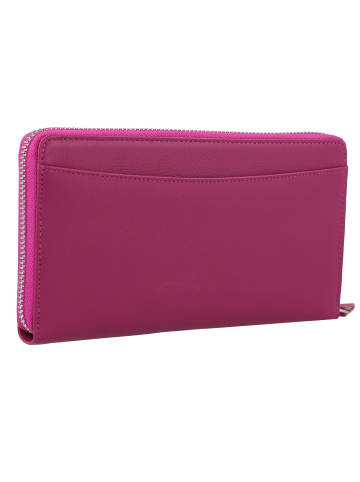 Braun Büffel Joy Geldbörse RFID Schutz Leder 19 cm in purple plum