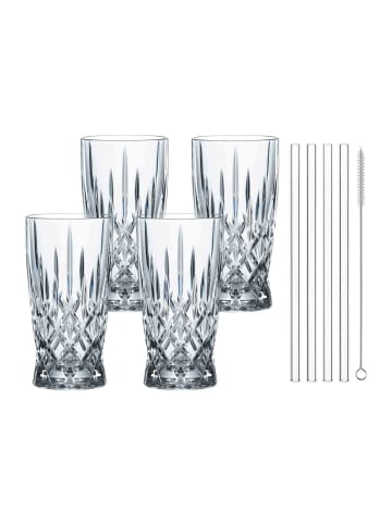 Nachtmann 8er Set Latte Macchiato Set Noblesse 350 ml in transparent