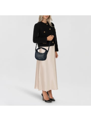 Farrah Handtasche Leder 19 cm peacoat