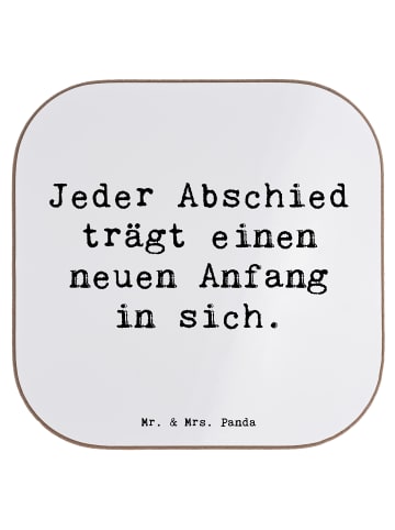 Mr. & Mrs. Panda party untersetzer Spruch Verluste betrauern und... in Weiß