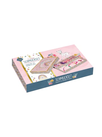 Prinzessin Lillifee Schmuckset in Aufbewahrungsbox mit Regenbogen-Motiv, 12 teilig, ab 3 Jahre