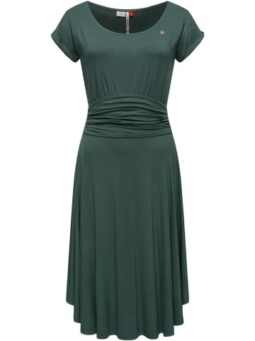 ragwear Sommerkleid Ivone Solid in Dark Green