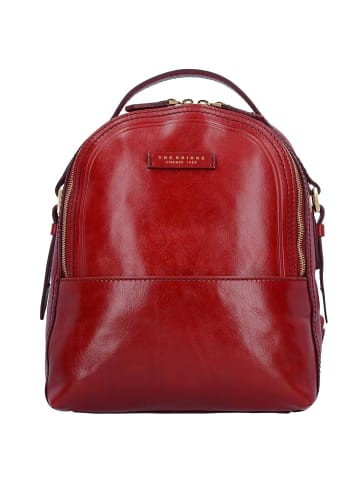 The Bridge Pearldistrict City Rucksack Leder 32 cm in red currant