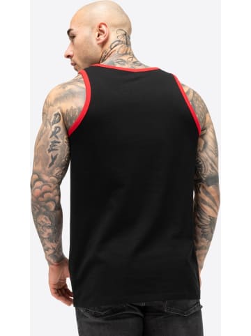 Lonsdale T-Shirt "Andover Singlet Normale Passform" in Schwarz