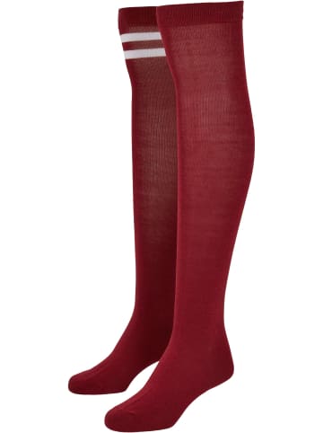 Urban Classics Basic Socks in burgundy