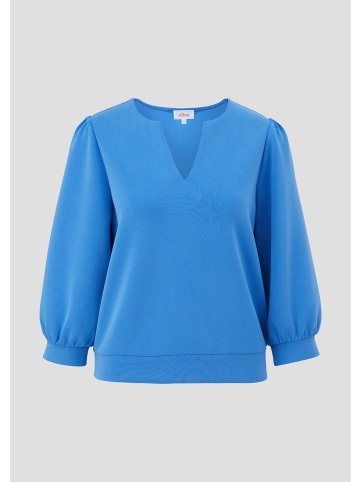 s.Oliver Sweatshirt in 5531_royalblau
