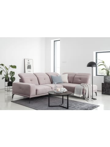 MF Design Neviro Recamiere Rechts in Staubige Rose -  (L) 200 x (B) 275 x (H) 98 cm