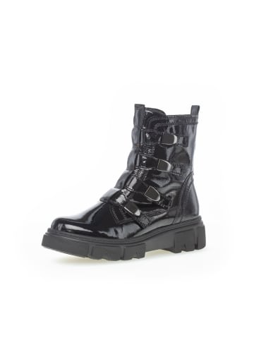 Gabor Fashion Biker- / Combat Boot in Schwarz