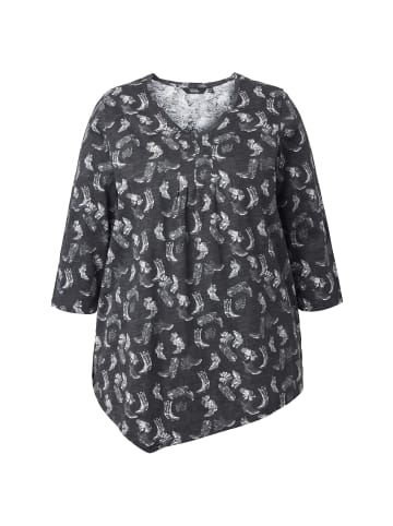 Ulla Popken Shirt in schwarz