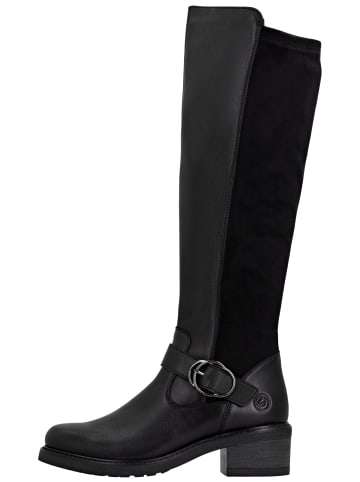 remonte Stiefel in Schwarz/Schwarz