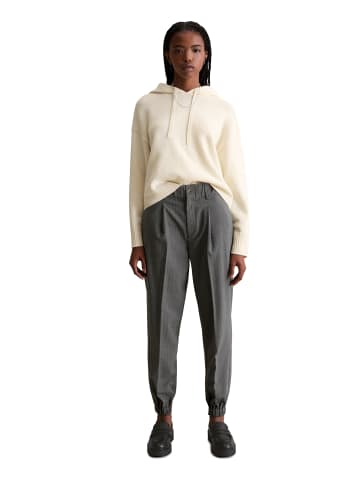 Marc O'Polo DENIM Strick-Hoodie relaxed in White Blush