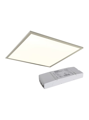 näve LED Deckenleuchte in weiß - (L)62.5 cm x (B)62.5 cm x (H)1.2 cm - EEK G