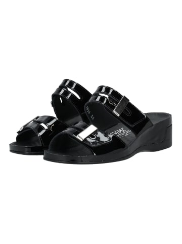 Vital Pantoletten in Schwarz Lack