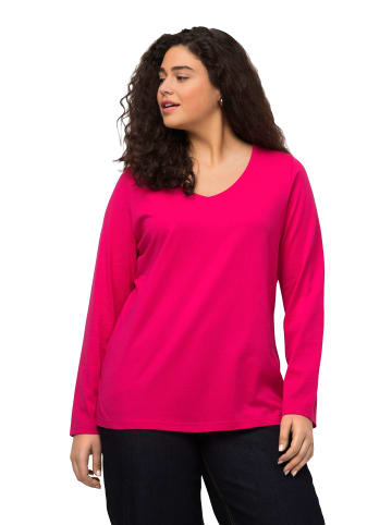 Ulla Popken Shirt in magentapink