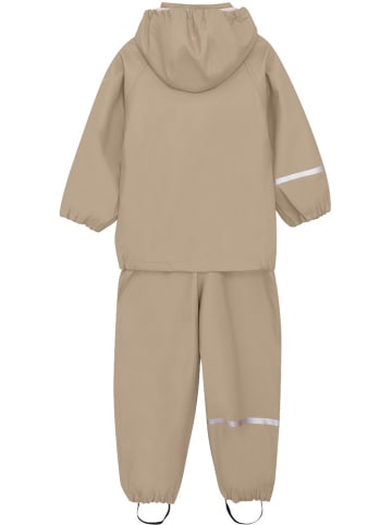 CeLaVi Kinder Regenset "Basic Rainwear Set PU" in Weiß