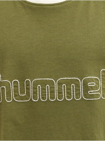 Hummel Hummel T-Shirt Hmlcloud Kinder in OLIVE BRANCH