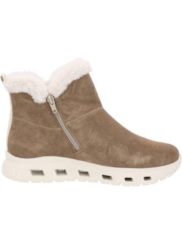 rieker Winterstiefeletten in pfeffer/offwhite