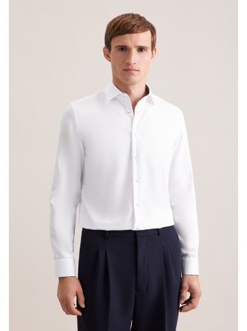 Seidensticker Business Hemd Slim in Weiß