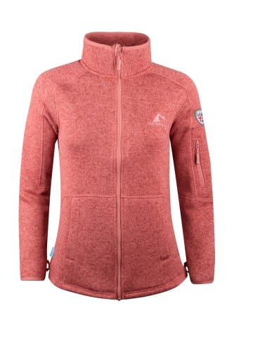 Westfjord Fleecejacke "Katla" in Rosa