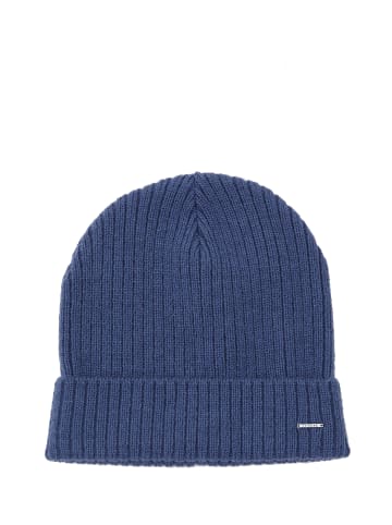 Finn Flare Strickmütze Classic in grey-blue