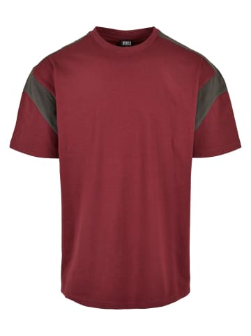 Urban Classics T-Shirts in cherry/blackbird