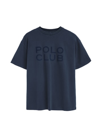 Polo Club T-Shirt in Navy Blau