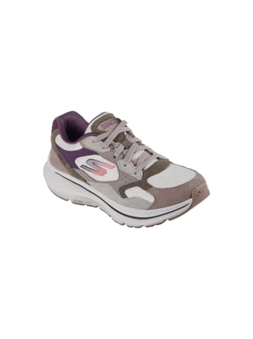 Skechers Niedrige Schnürsenkel Sneaker Go Run Consistent 2 Natürliches Purpur
