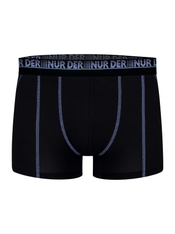 NUR DER Retro Boxer Retroshorts 3D-Flex Air in schwarz/denimblau