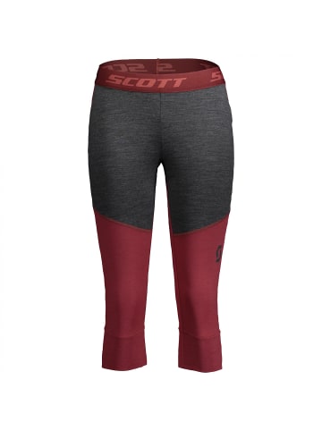 SCOTT W DEFINED MERINO PANTS in Rot