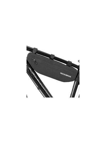 Rockbros AS-043 Fahrradtasche 3l – Schwarz mit Klett