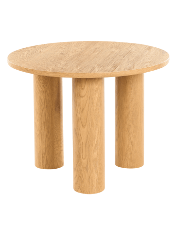 Beliani Couchtisch SENOIA in Braun - (W) 60 x (H) 46 x (L) 60 cm