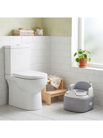 Töpfchen "4in1" in Grau - (B)36,5 x (H)33,5 x (T)29 cm