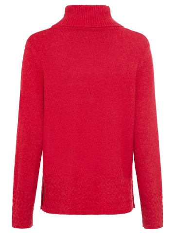 Olsen Strickpullover Henny in rot - 0001