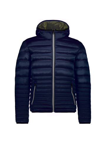 Campagnolo M JACKET ZIP HOOD RIPSTOP DOWN in Blau