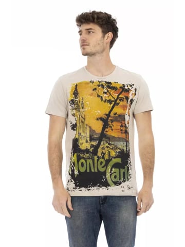 Trussardi Action Beige Baumwolle Herren T-Shirt