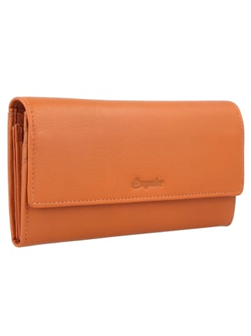 Esquire Peru Geldbörse RFID Leder 18,5 cm in cognac